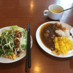Biggubo-I - サラダ＋カレー＋スープ