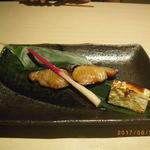 廻転とやま鮨 - 鰆の焼き物