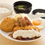 めしや宮本むなし - 料理写真:チキン南蛮デラックス定食