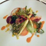 ラ・ベカス - オマール海老とサラダ