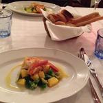 トラットリア トマティカ - Gamberi all'arsnica （エビとオレンジソース）