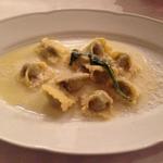 トラットリア トマティカ - パスタ2 Agnolotti del plin (アニョロッティ デル プリン)。