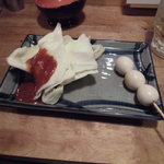 馬刺しと焼き鳥熊本郷土グルメの店 アマケン - キャベツに味噌