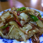 來來水餃店 - 豬耳、豬皮(NT40)