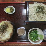 Sanshuuan - ざる蕎麦とカツ丼セット