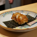 銀座 しのはら - 穴子鮨海苔巻き
