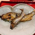 銀座 しのはら - 長良川鮎と琵琶湖子鮎の焼き物