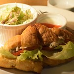 千種松屋コーヒー - クロワッサンセット