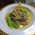 かたつむり - 香茸とポルチーニのリゾット