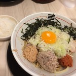 烈火 - ひっぱり混ぜそば