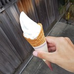 ゆば庄 洛寿庵 - 豆乳ソフトクリーム