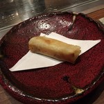 くずし鉄板 あばぐら - 海老春巻き