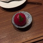 くずし鉄板 あばぐら - 山形県産　トマト甘酢浸し