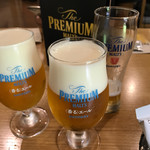 サントリー 天然水のビール工場 京都 - 香るエールの泡の美味しいこと。。。