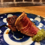 囲炉裏料理わ - 大中牛♪