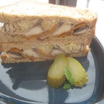 常陸野ブルーイング - 常陸さばサンド　￥734