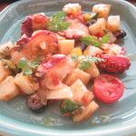 常陸野ブルーイング - たこのセビーチェ～塩レモン風味～　￥734