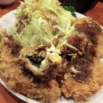 とんかつ かつ壱 - カキ・ロース1,400円