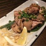 銀しゃり酒菜 山本山 - 地鶏の塩焼き