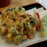 丸屋 - 野菜かき揚げ