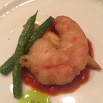 海老専門レストラン マダムシュリンプ銀座 - 大きいエビ！