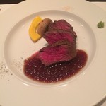 海老専門レストラン マダムシュリンプ銀座 - リブロースステーキ