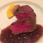 海老専門レストラン マダムシュリンプ銀座 - リブロースステーキ