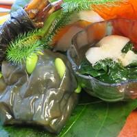 草喰 なかひがし - 八寸(後ろから)
