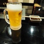 Horumon Yaki Fukurou - 生ビール小