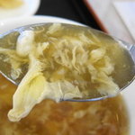 中国料理 老孫家 - 玉子入りのとろみスープ