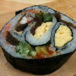 魚河岸寿司 - 太巻き。この大きさが8個！