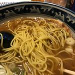 Raxamen shinatora - 麺アップ