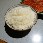 焼肉マルハシ - ごはん中