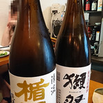 日本酒バル YODARE - 楯野川と獺祭