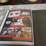 シュトラウス - 在りし日の修行風景を思わせる写真でメニュー表の内容は以上です。