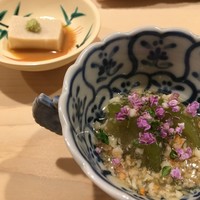 鮨 あらい - トロなす　ゴマ豆腐