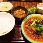 Chuuka Shunsai Morimoto - 森本名物 よだれ鶏ランチ ＆ ミニ麻婆豆腐