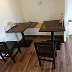 手打ちラーメン 清仁軒 - 【2017.8.28(月)】テーブル席