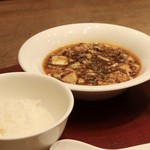 齋華 - 麻婆豆腐とご飯