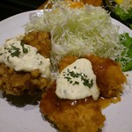 Karaage Shokudou Goichi - ハーフ&ハーフ定食～チキン南蛮とチキンカツの甘酢タルタルのアップ！(2017年8月)