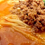 Hachi Toukyou - スープと肉みそはこんな感じ