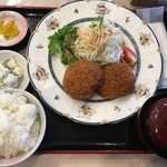 キッチン&バー・キラリ - 明太じゃがコロッケランチ630円