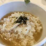 麺画廊 英 - 極の〆ご飯　１３０円