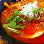 らーめん家こうじ - 辛味噌ラーメン　（辛さ普通