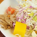 ナチュラルキッチン きらら - サラダ、レンコンの煮つけ、ゼリー