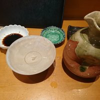 菊水鮓 西店 - 熱燗は磐城壽と能登の宗玄。