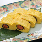 Mentaiko dashi rolled egg