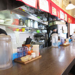 つけ麺 海鳴 - カウンター8席のみのお店です。