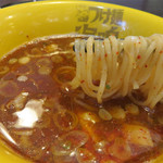 つけ麺 海鳴 - 麺は細めです。