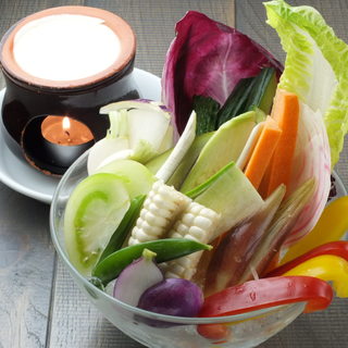 【신선 야채 사용】 아침 추수의 미우라 야채를 듬뿍 사용한 메뉴!
